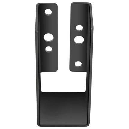 Concealed Joist Hangers for 2x4, Black, 24 Pack