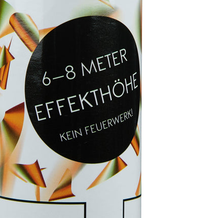 Konfetové dělo 40 cm, zlaté