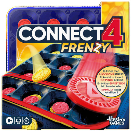 Connect 4 Frenzy, rychlá desková hra pro 2 hráče
