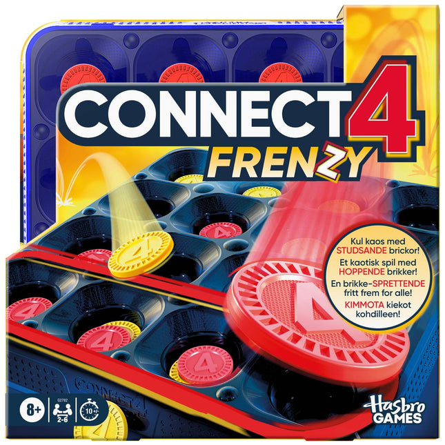 Connect 4 Frenzy, rychlá desková hra pro 2 hráče