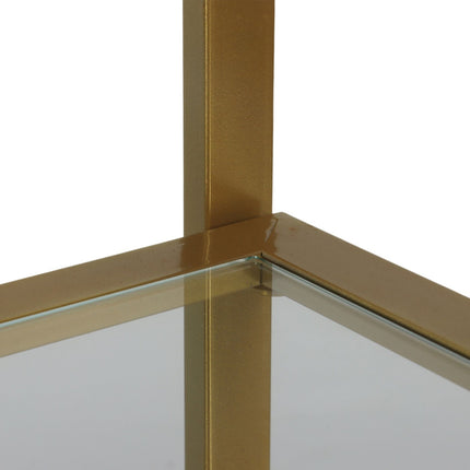 Konsolentisch mit 3 Glasablagen – Modernes Design