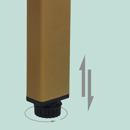 Konsolentisch mit 3 Glasablagen – Modernes Design