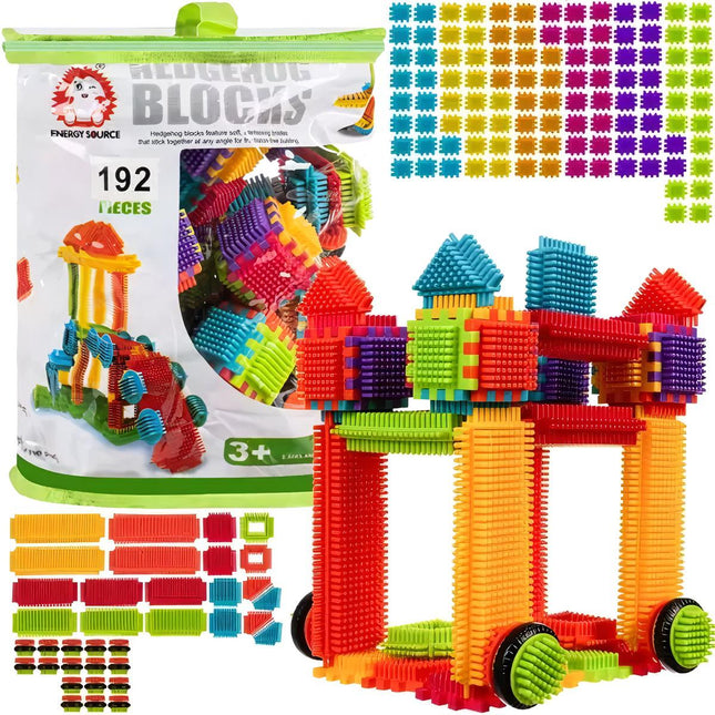 Stavebnice – ježci 192 ks, Kruzzel 20376