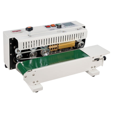 Continuous Band Sealer, 6–12 mm Seal, Digital Temp Control