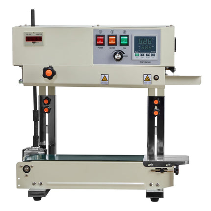 Continuous Band Sealer – Vertical, 6-12 mm, Roller Printer