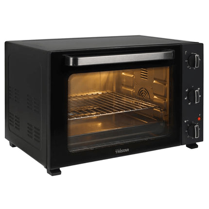 Horkovzdušná trouba 48L, 1800W, 90minutový časovač, černá