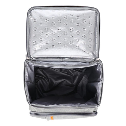 Kühlrucksack, Grau, 25L Fassungsvermögen