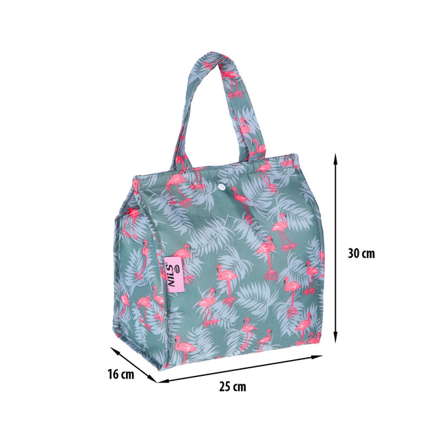 Koeltas, flamingo-ontwerp, 5 liter inhoud