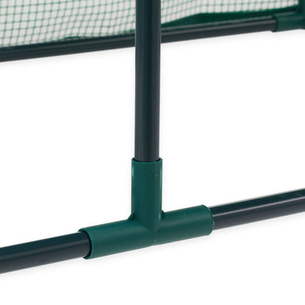 Cooling frame with PE film