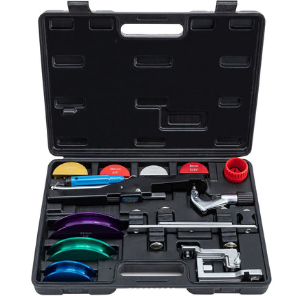 Copper Tube Bender Kit, 7 Dies, 1/4-7/8 in, 90 Reverse