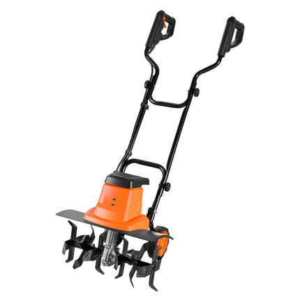 Corded Electric Tiller, 1500W, 45cm, Steel Tines