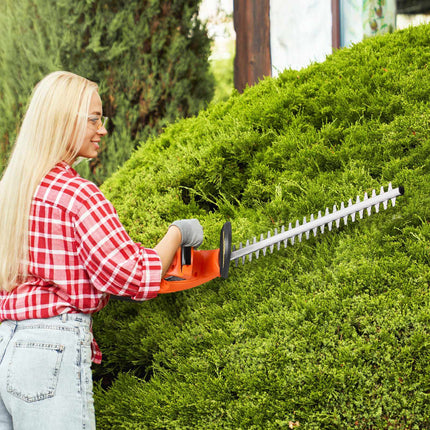 Cordless Hedge Trimmer, 20V 2Ah, 20-Inch Dual-Action Blade