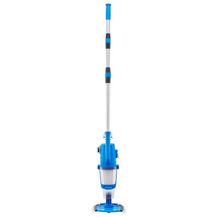 Cordless Pool Vacuum, 26 GPM, Rechargeable, 4.7 Ft Pole