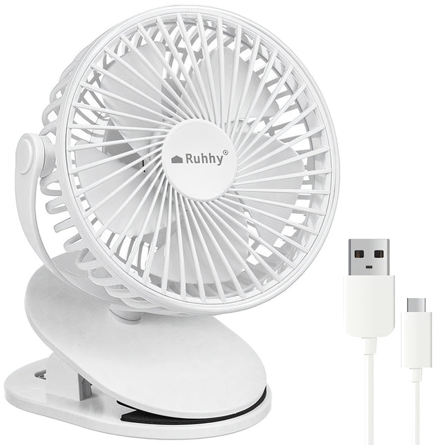 Aku ventilátor bílá Ruhhy 25566