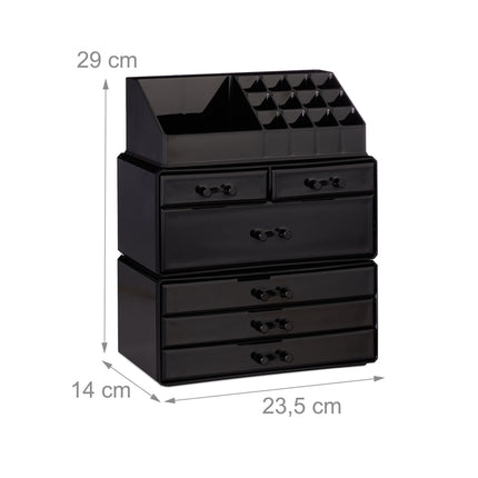 Úložný box na kosmetiku se 6 zásuvkami