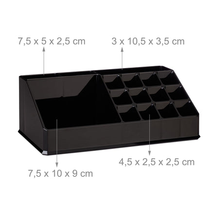 Úložný box na kosmetiku se 6 zásuvkami