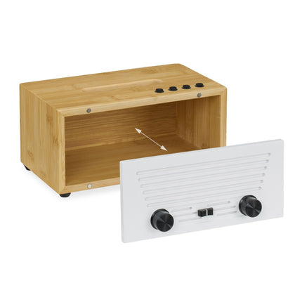 Box na kosmetické kapesníky v designu rádia