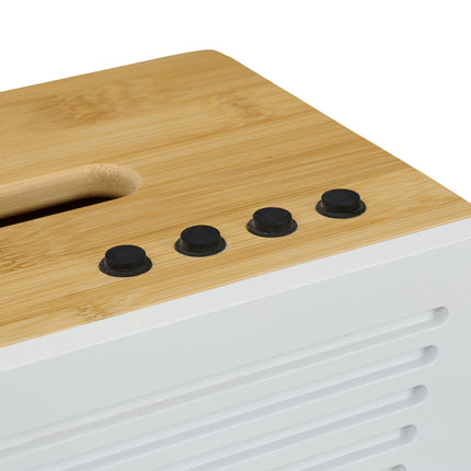 Box na kosmetické kapesníky v designu rádia