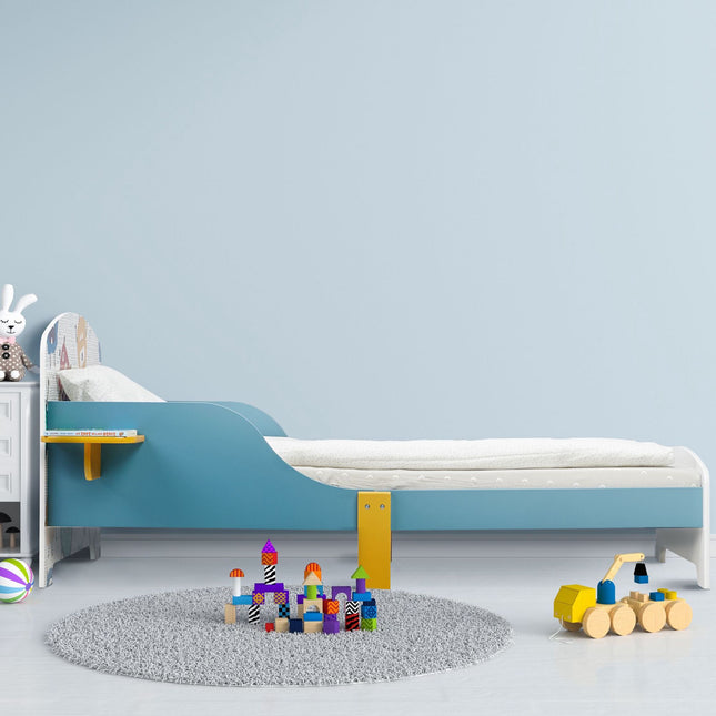 Kinderbedje kleine monsters met plankje