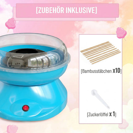 Stroj na cukrovou vatu, 550W domácí, 10 špejlí
