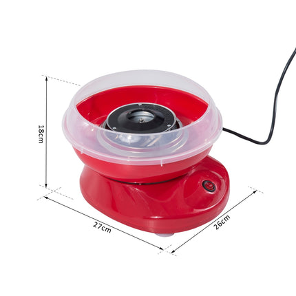 Zuckerwattemaschine – Rot, leicht zu reinigen, tragbares Design