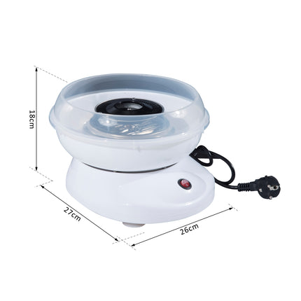 White cotton candy machine - easy to use for parties