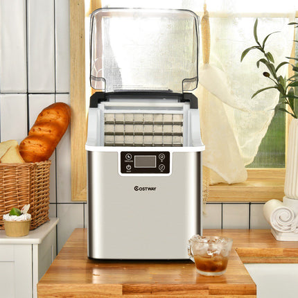 Countertop Ice Maker, 18 kg/day, 3.2 L, Self-Cleaning