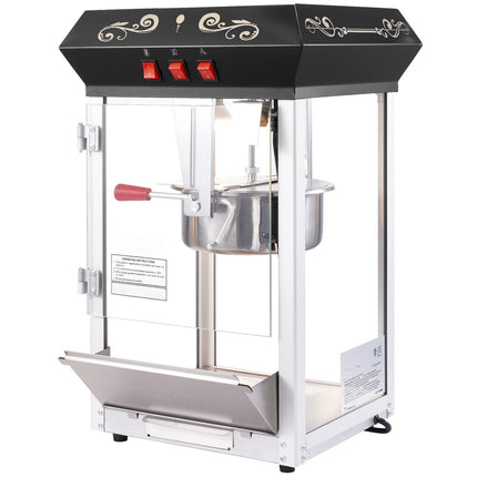 Countertop Popcorn Maker, 850W 8 Oz Kettle, 48 Cups