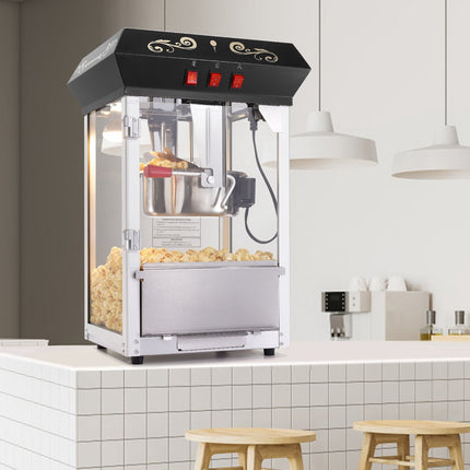 Countertop Popcorn Maker, 850W 8 Oz Kettle, 48 Cups