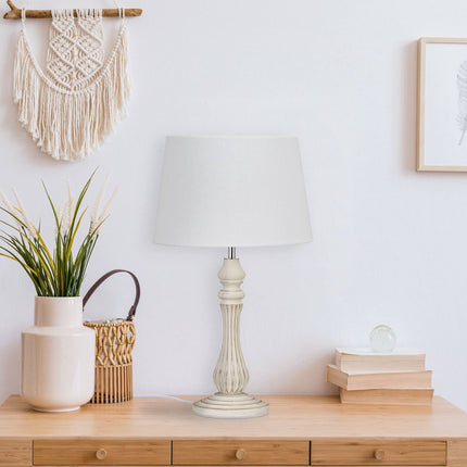 Stolní lampa ve venkovském stylu