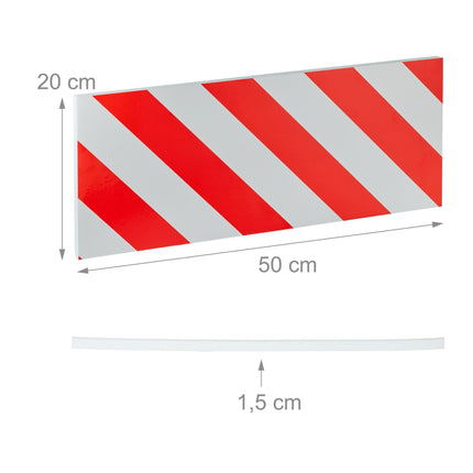 Cover for garage wall self-adhesive set of 2