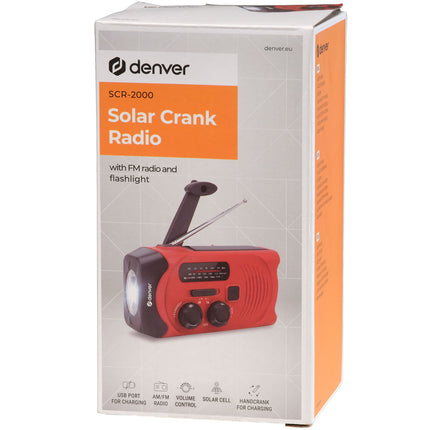 Rádio na kliku se solárním nabíjením