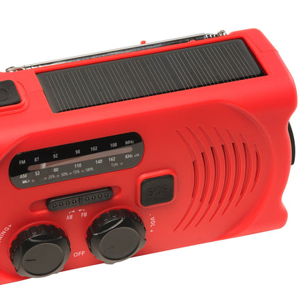 Rádio na kliku se solárním nabíjením
