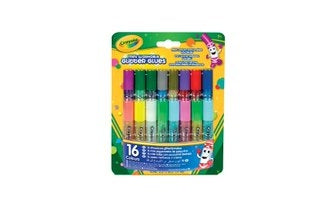 Crayola třpytivá lepidla, 16 ks