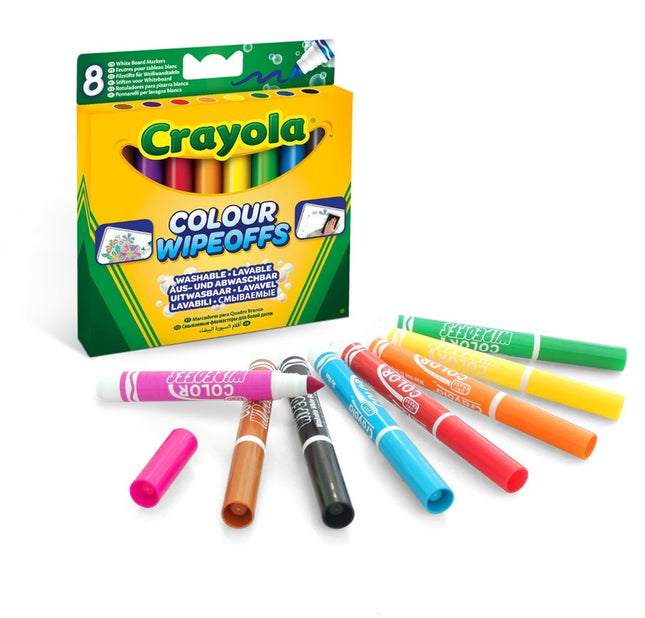 Crayola Markers For Whiteboard, 8 Pcs