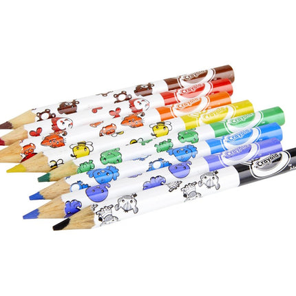 Crayola Minikids jumbo zdobené pastelky, 8 ks