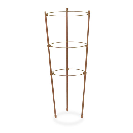 Opora pro popínavé rostliny 45 cm, sada 4 ks hnědá