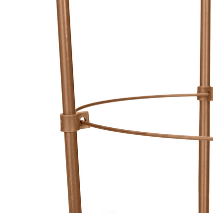 Opora pro popínavé rostliny 45 cm, sada 4 ks hnědá