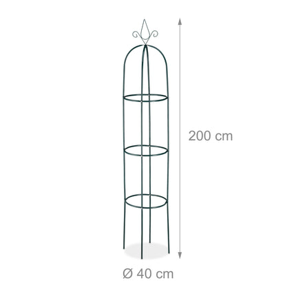 Obelisk pro popínavé rostliny, zapichovací