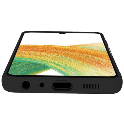 Cromo měkké gumové pouzdro Galaxy A23 černá
