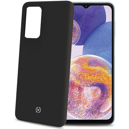 Cromo měkké gumové pouzdro Galaxy A23 černá
