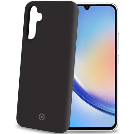 Cromo měkké gumové pouzdro Galaxy A34 5G černá