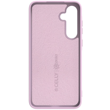 Cromo měkké gumové pouzdro Galaxy A55 5G růžová