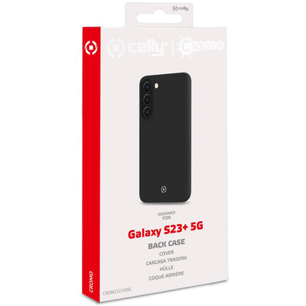 Cromo měkké gumové pouzdro Galaxy S23+ 5G černá