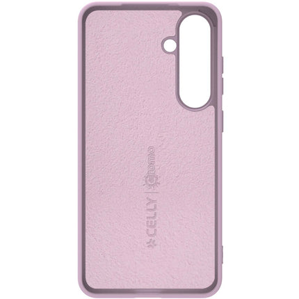 Cromo měkké gumové pouzdro Galaxy S24 5G růžová