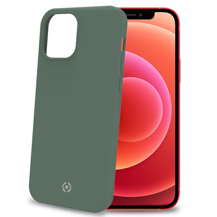 Cromo měkké gumové pouzdro iPhone 12 / 12 Pro šedá