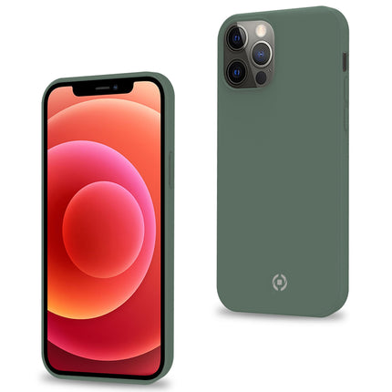 Cromo měkké gumové pouzdro iPhone 12 / 12 Pro šedá