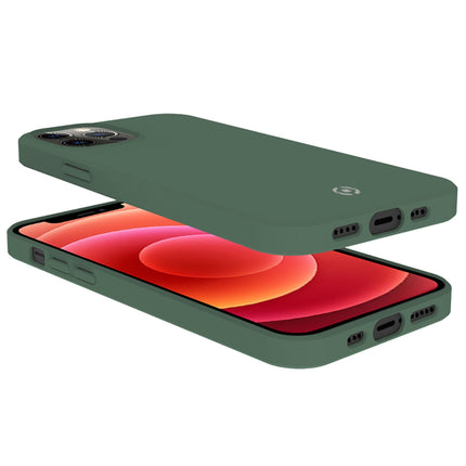Cromo měkké gumové pouzdro iPhone 12 / 12 Pro šedá