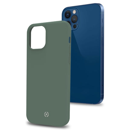 Cromo měkké gumové pouzdro iPhone 12 / 12 Pro šedá