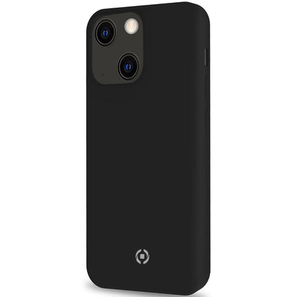 Cromo měkké gumové pouzdro iPhone 13 černá